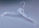 Crystal Dress Hangers (12) (Clear) (16 1/2