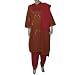 Fashion Trends For Summer Salwar Kurti Cotton Printed Embroidered Size M (slk343a)