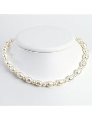 Sterling Silver Freshwater Cultured Pearl 18in Necklace