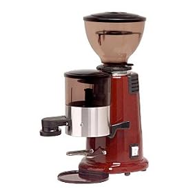 Macap Stepless M-4 Espresso Grinder - Red
