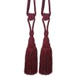 Pair of Burgundy Jane Tassels