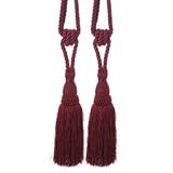 Pair of Burgundy Jane Tassels