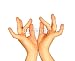 Wallmonkeys Peel and Stick Wall Decals - Danse Indienne 3 - Removable Graphic