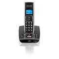 BT Synergy 5500 DECT Single Cordless Phone with Answer Machine - Black / Silver