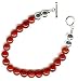 Sterling Silver & Carnelian Bracelet by SilverChicks