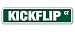 KICKFLIP -Street Sign skateboard trick video skate gift
