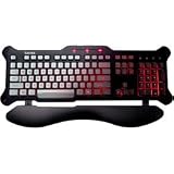 Saitek Eclipse Backlit Keyboard - Red LED ( PZ30AUR )