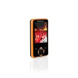 Trekstor i.Beat move L Tragbarer MP3 Player 8GB mit Micro SD-Slot orange