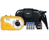 Vivitar 8.1 Megapixel Underwater Digital Camera with 2.4 Screen, & 2gb Sd Card/starter Kit- Yellow