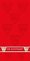 VfB Stuttgart Duschtuch 'Logos'
