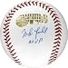Mike Lowell 2007 WS Baseball w/  MVP Insc.