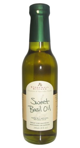 Stonewall Kitchen All Natural Sweet Basil Oil & Dipping Olive Oil by Stonewall Kitchen
