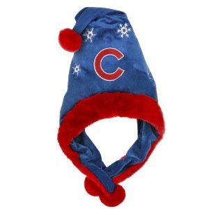 Chicago Cubs MLB Official Team logo stadium Dangle Santa Hat *NEW ITEM*