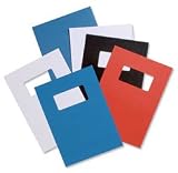 Produkt-Bild: Rexel Einbanddeckel (Ledernarbung, mit Fenster, 280 g/qm, Format A4) 25 x 2 St&uuml;ck rot