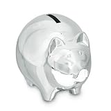 Silver Plated Childs Piggy Money Bank