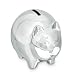 Toys : Silver Plated Childs Piggy Money Bank