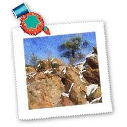 Colorado Mountains Rocky Pine - 10x10 Quilt Square