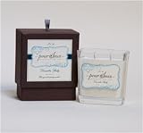 No. 12 - DECEMBER BABY, baby birth month candle. Perfect expectant mother gift, new mommy gift or baby shower gift!