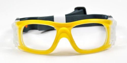 Safety glasses eyewear for basketball glasses sport goggles Adult hard frame protective yellow