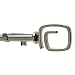 Levolor Square Swirl Rod Set, Satin Nickel, 3/4-Inch Diameter, 66 to 120-Inch Width