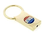 Gold plated Vote Republican Keyring. Made in the USA