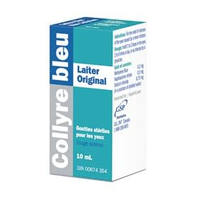 Original Laiter Collyre Bleu Eye Drops 10 Ml