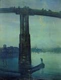 12X16 inch Whistler James Nocturne in Blue and Green Canvas Art