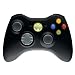 Black Xbox 360 Dual Rapid Fire Modded Controller Stealth Mod