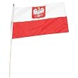 Poland State Flag and Civil Ensign 12 x 18 inch flag