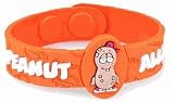 AllerMates - AllerMates Wrist Band P.Nutty Peanut Allergy - Orange