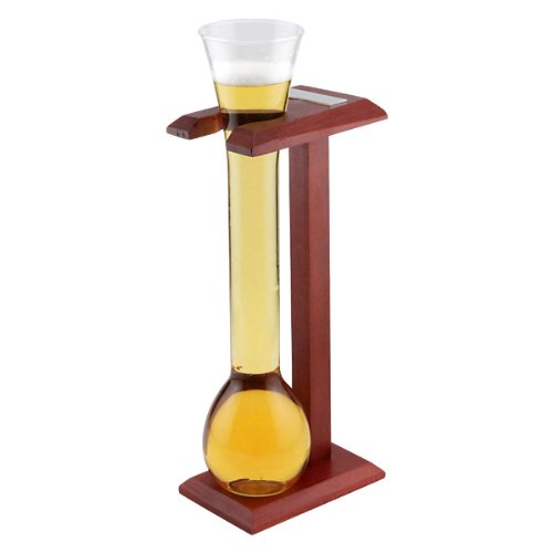 Half Yard of Ale Beer Glass with Stand - 32 oz