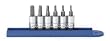 GearWrench 80321 Six-Piece 1/4-Inch Drive Metric Hex Bit Socket Set