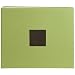 Green Cloth D-Ring Album 12"X12"