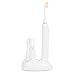 Ivation Rechargeable Electric Toothbrush w/Sonic Wave Technology & UV Sanitizer - Includes Induction Charging Base & 3 Brush Heads