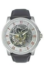 Kenneth Cole New York Men's KC1515 Automatic Brown Leather Strap Watch