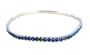 Anklet - A5 - Swarovski (tm) Crystal - Stretch ~ Caribbean Mix