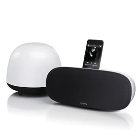 Gear 4 - SoundOrb Aurora - Enceinte avec Caisson de basse sans fil - Station d'accueil pour iPod/iPhone