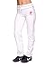 Beverly Hills Polo Club Women's Ecosmart Open-Bottom Comfy Sweatpant