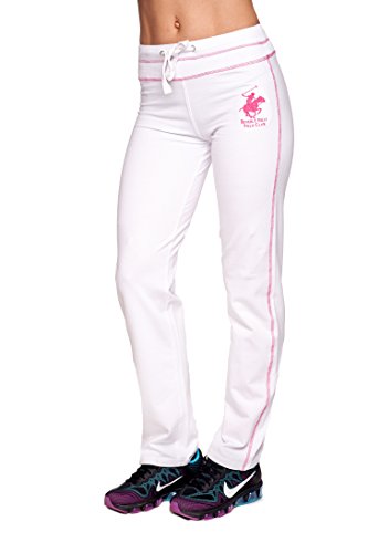 Beverly Hills Polo Club Women's Ecosmart Open-Bottom Comfy Sweatpant