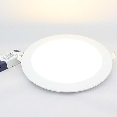18W 1440lm Round Panel Downlight, Mount Hole 205mm, 100~240V Input