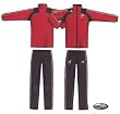 Adidas Men's Spain Training Suit-light scarlet/dark navy
