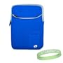 New Notebook Vertical Carrying Sleeve with Side Pocket for Netbook PCs 10.2-Inch 10.1-inch 10-Inch and under ( Dark Blue ) + Vangoddy tm, Live*Laugh*Love wrist band!!!