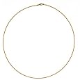 14k Yellow 1.2mm Twist Cable Wire Chain Necklace - 16 Inch