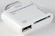 ECOMGEAR(TM) 2 in 1 SD Card Reader + Camera Connection Kit for iPad 2