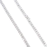 Sterling Silver 17" Cubic Zirconia Riviera Necklace