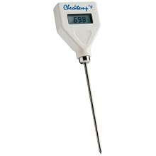 Hanna Instruments HI 98506 Electronic Thermometer, with Cal-Check for Wine, +/- 0.5 Degree F Accuracy