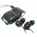 Exeze WMR 4GB Waterproof MP3 Player Black - Dual Headphones - IPX8 Waterproofing Certified