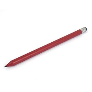 Smartphone Cell Phone Pen Round Tip Touch Screen Stylus Pencil Red