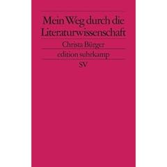 Mein Weg durch die Literaturwissenschaft
