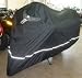 Kawasaki Vulcan 900 LT Motorcycle Cover,w/Night reflective piping, 45"Cable & Lock,Eagle emblem